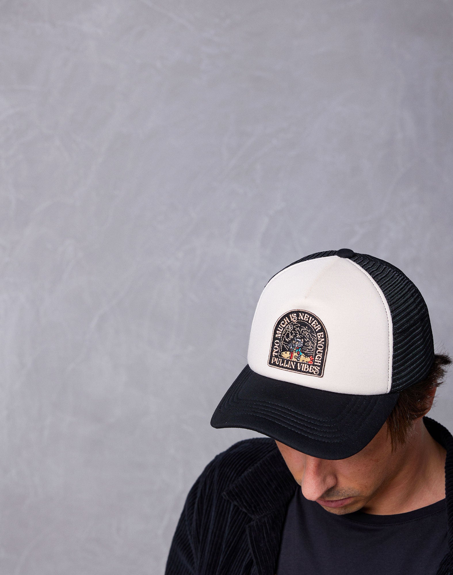 casquette truckercat PULLIN en polyester