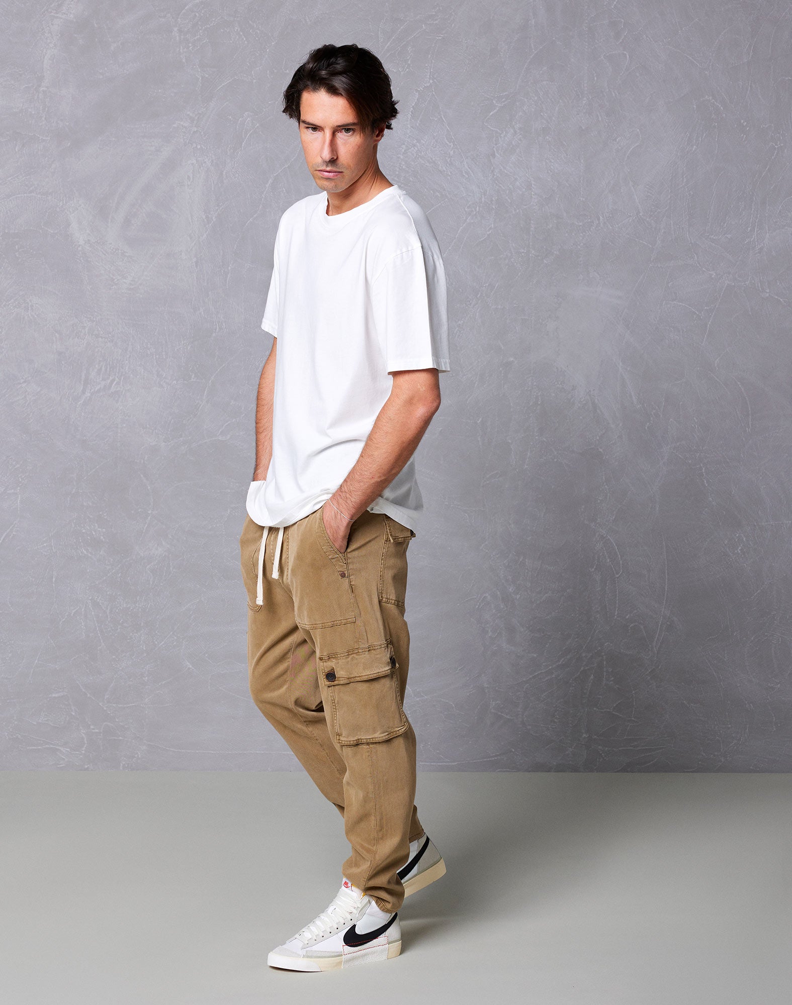 pantalon cargo desert PULLIN en coton