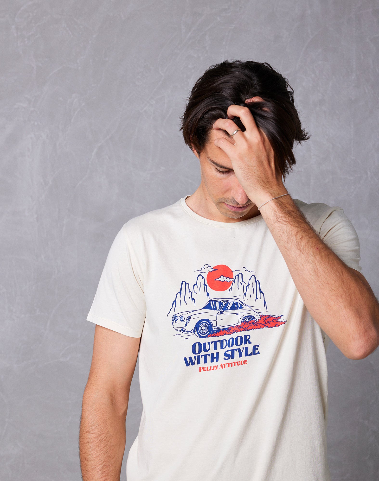 t-shirt outdoor PULLIN en coton