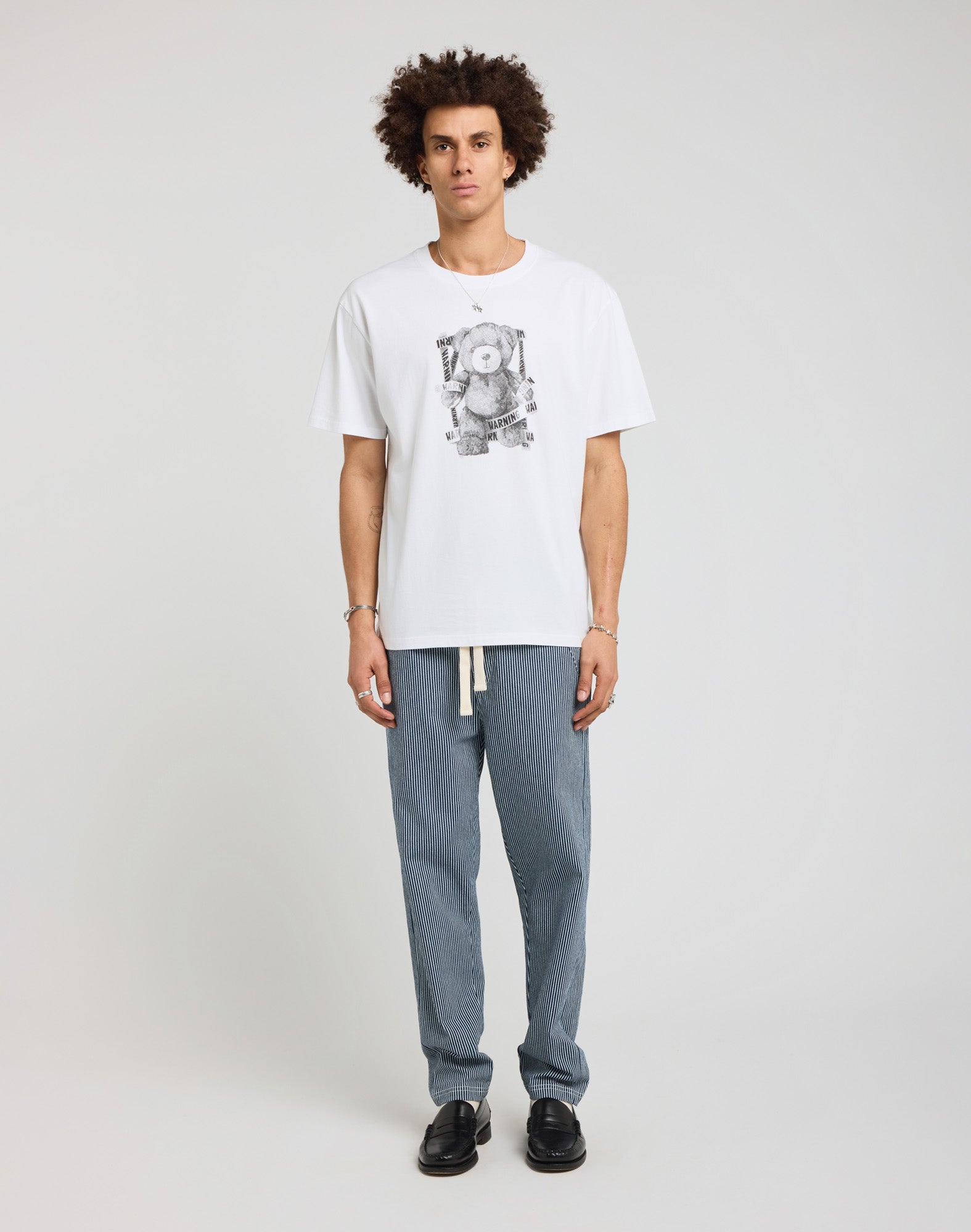 LOOSE DKSTRIPE PANTS