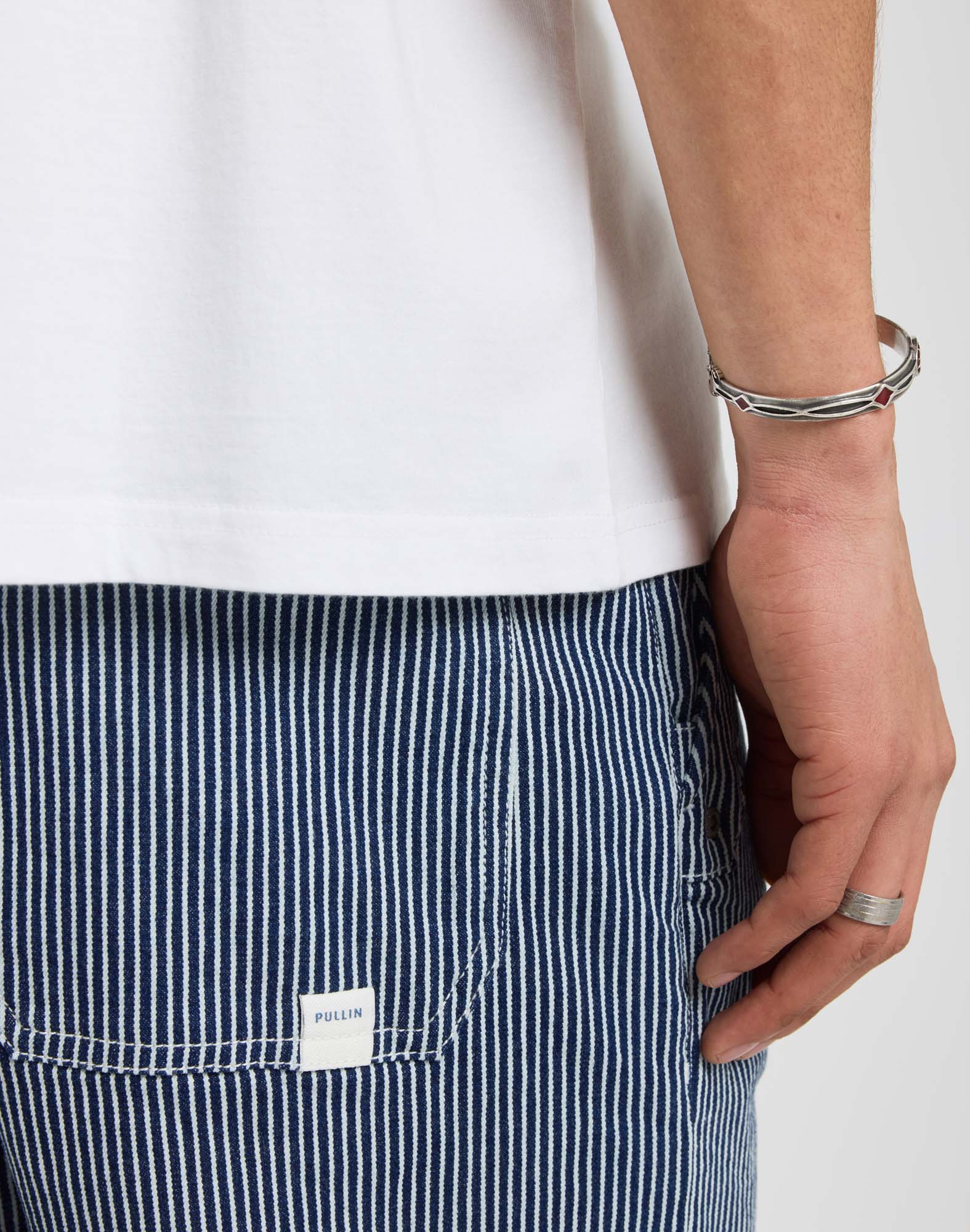 LOOSE DKSTRIPE PANTS