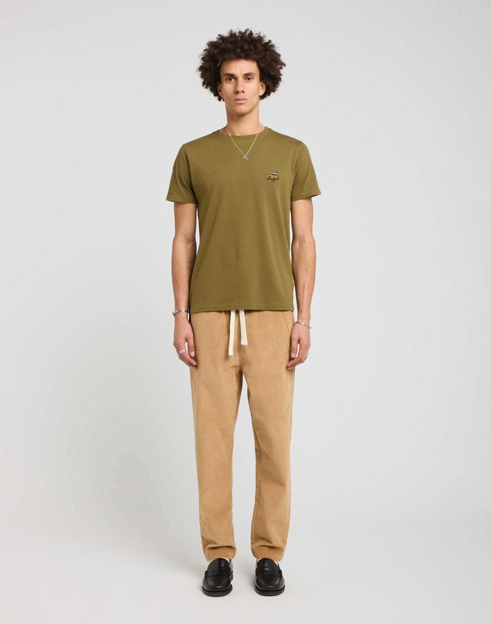 ROYDESERT LOOSE VELVET TROUSERS