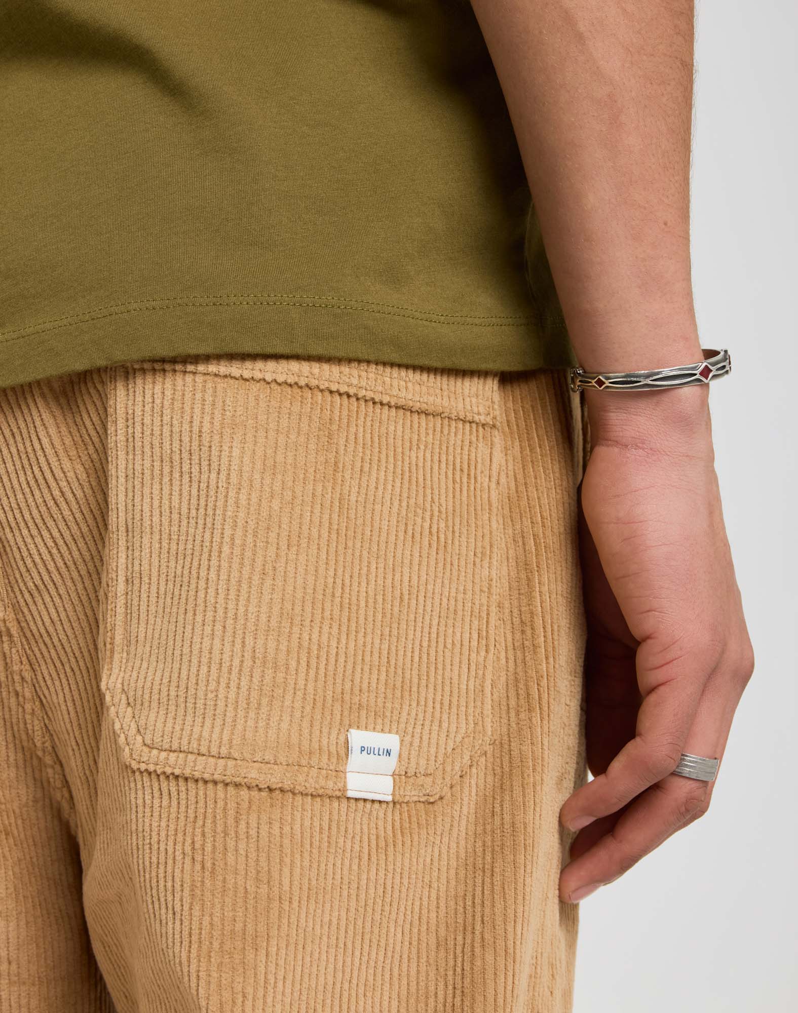ROYDESERT LOOSE VELVET TROUSERS