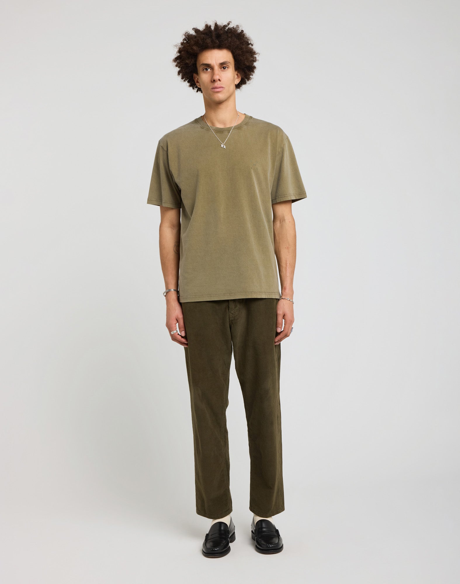 ROYCYPRESS VELVET MID LOOSE TROUSERS