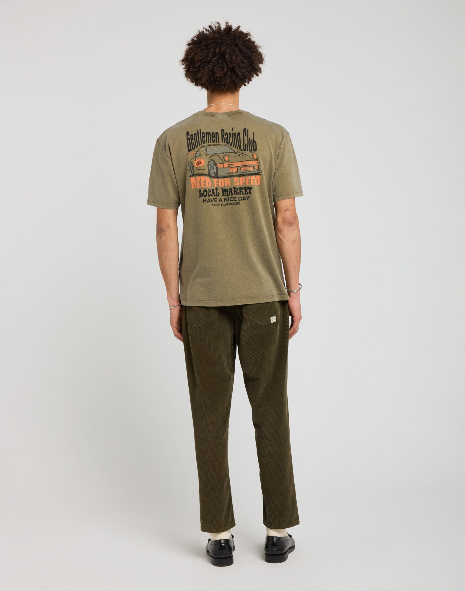 ROYCYPRESS VELVET MID LOOSE TROUSERS