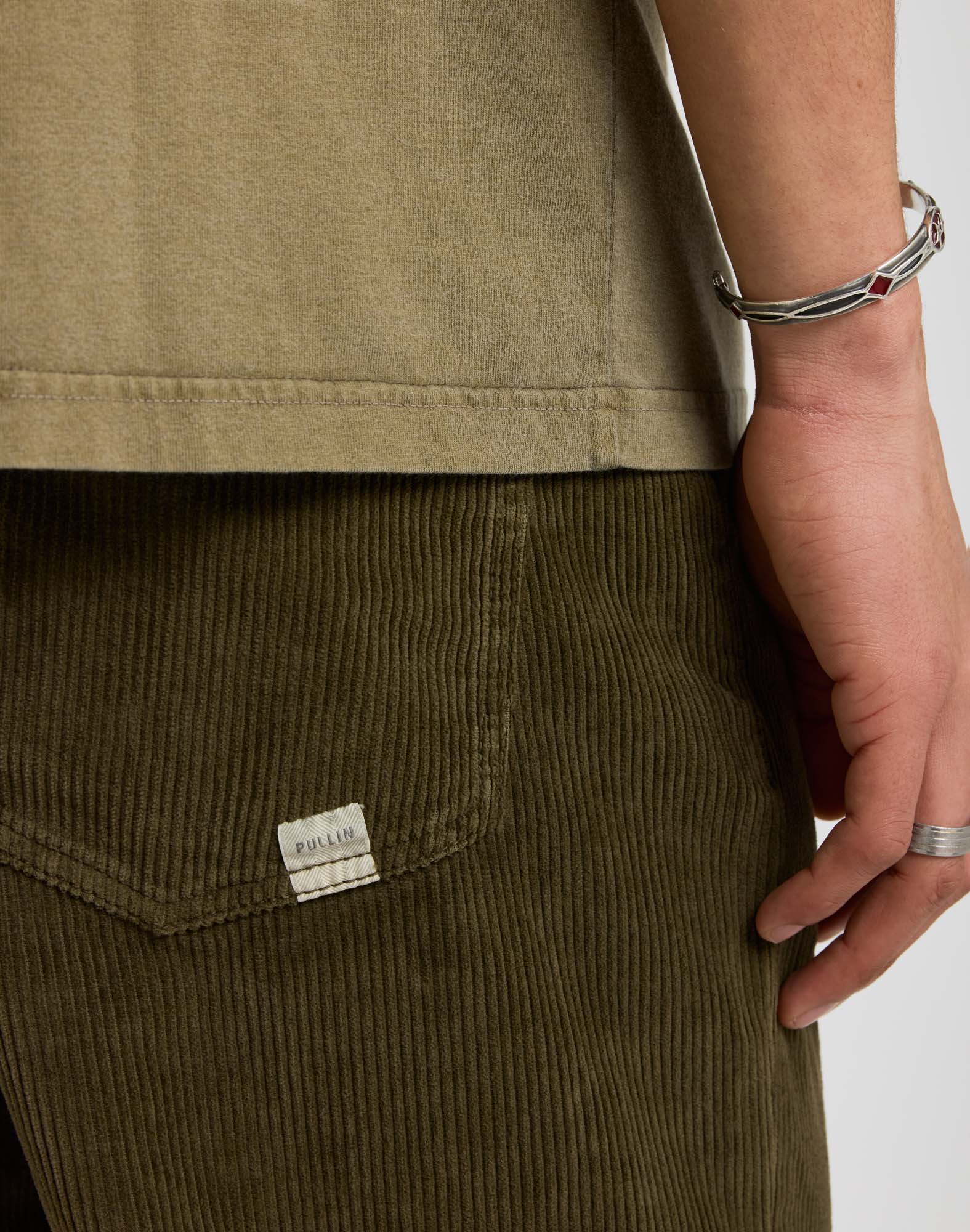 ROYCYPRESS VELVET MID LOOSE TROUSERS