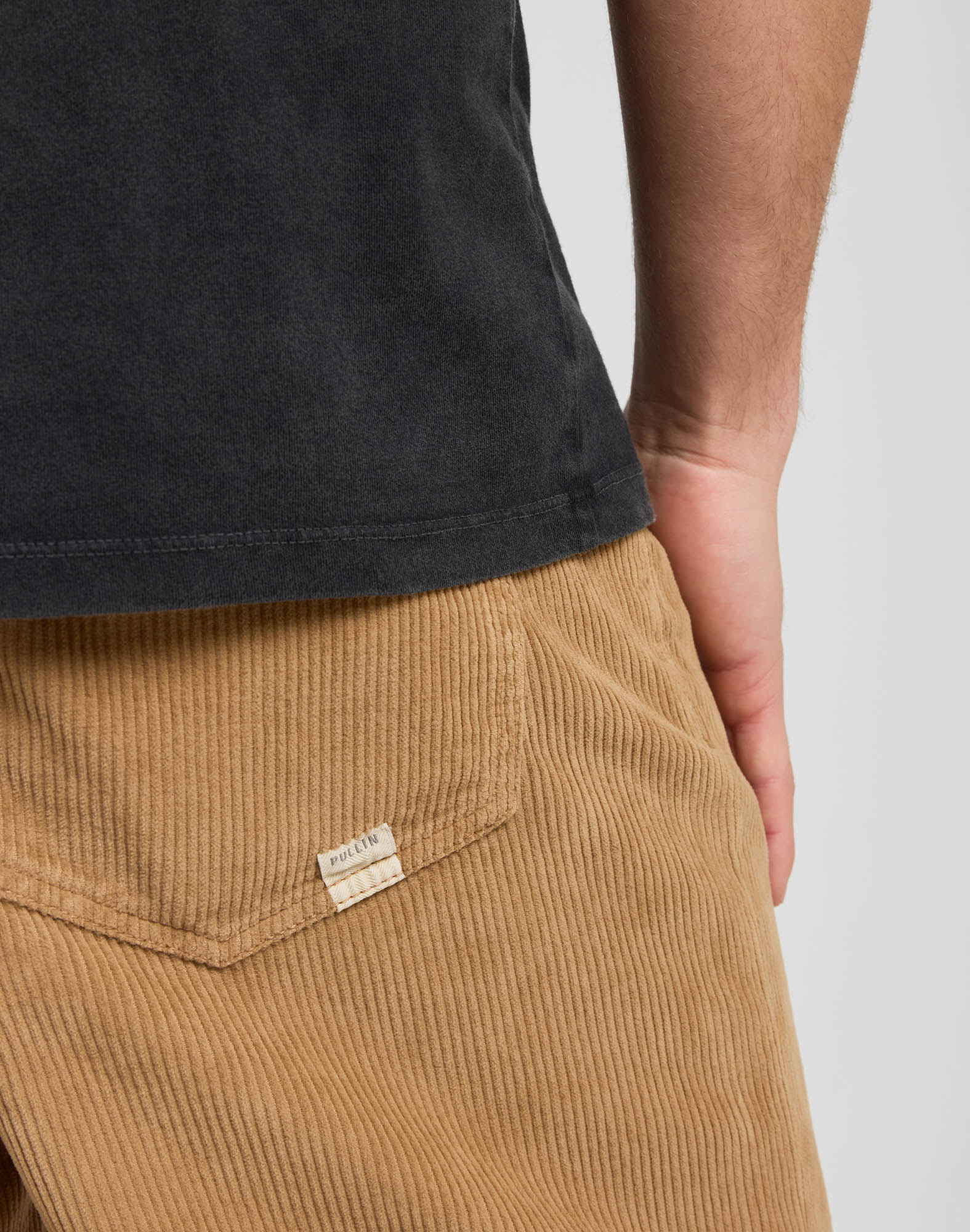 ROYLATTE MID LOOSE VELVET TROUSERS
