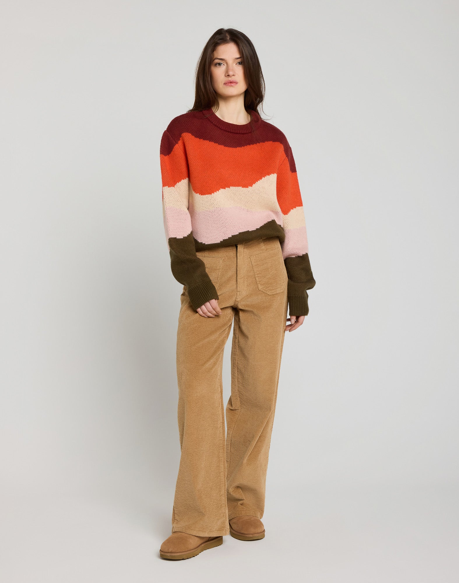 JANE VELVET CORDCOOKIE TROUSERS
