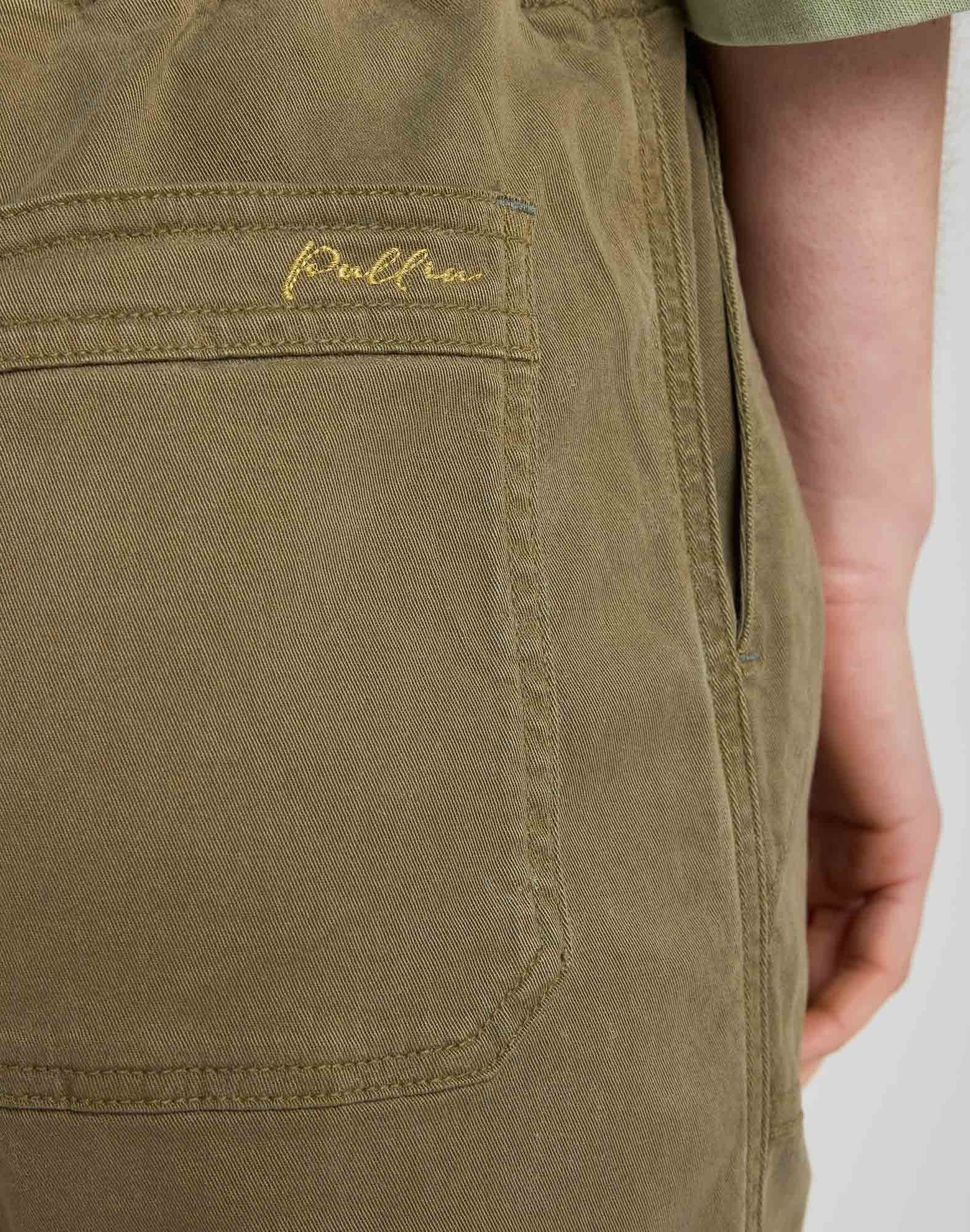 LOOSE OLIVE TROUSERS