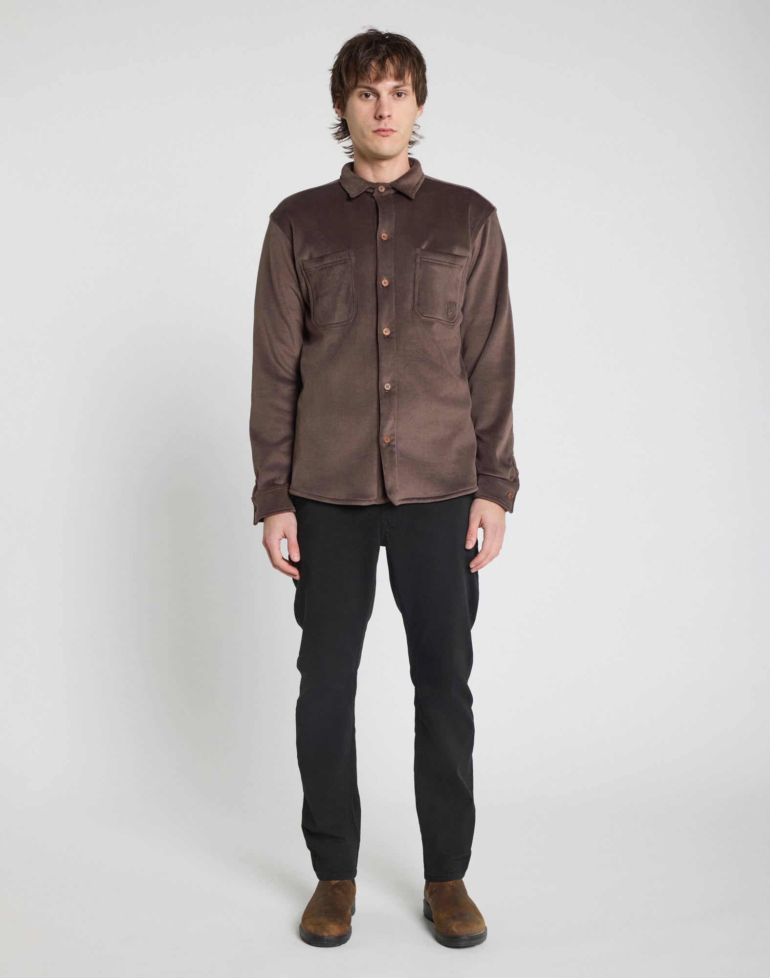 SURCHEMISE POLAIRE BROWN