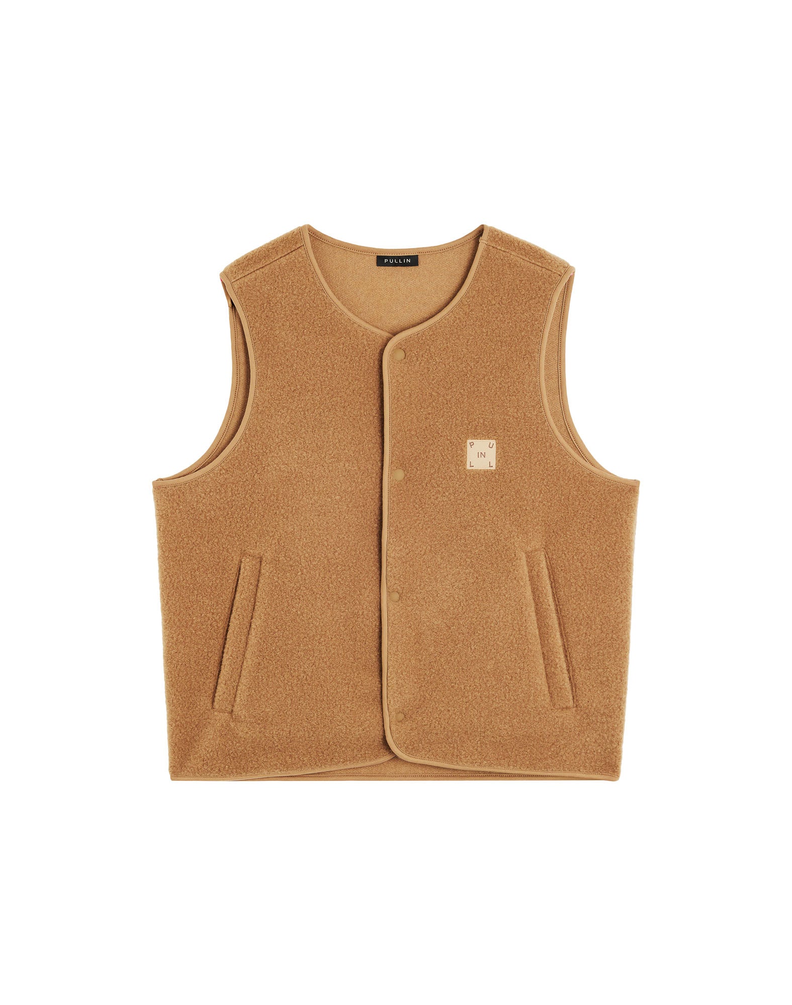 SAND SLEEVELESS VEST