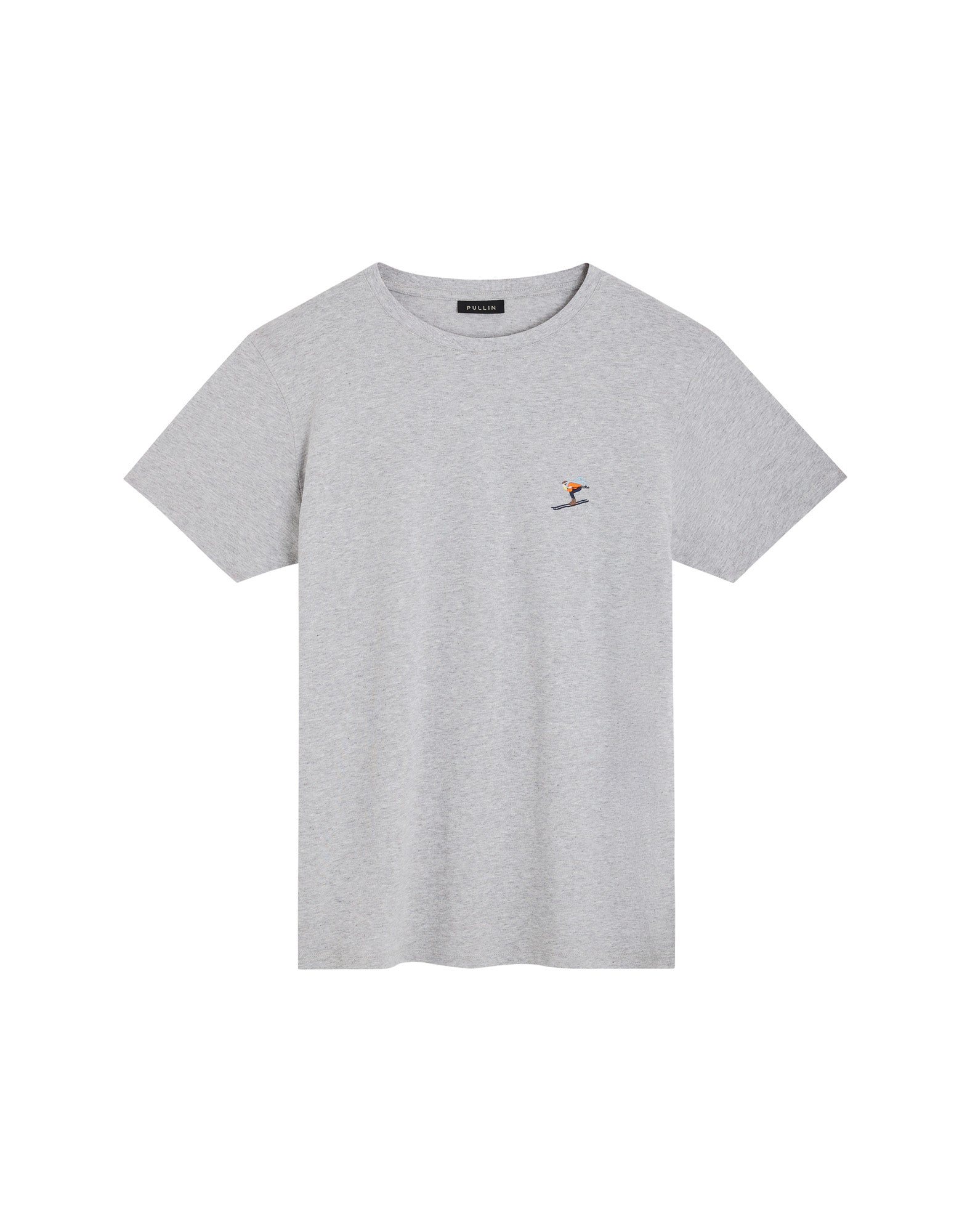 T-shirt homme SKIEUR en coton uni