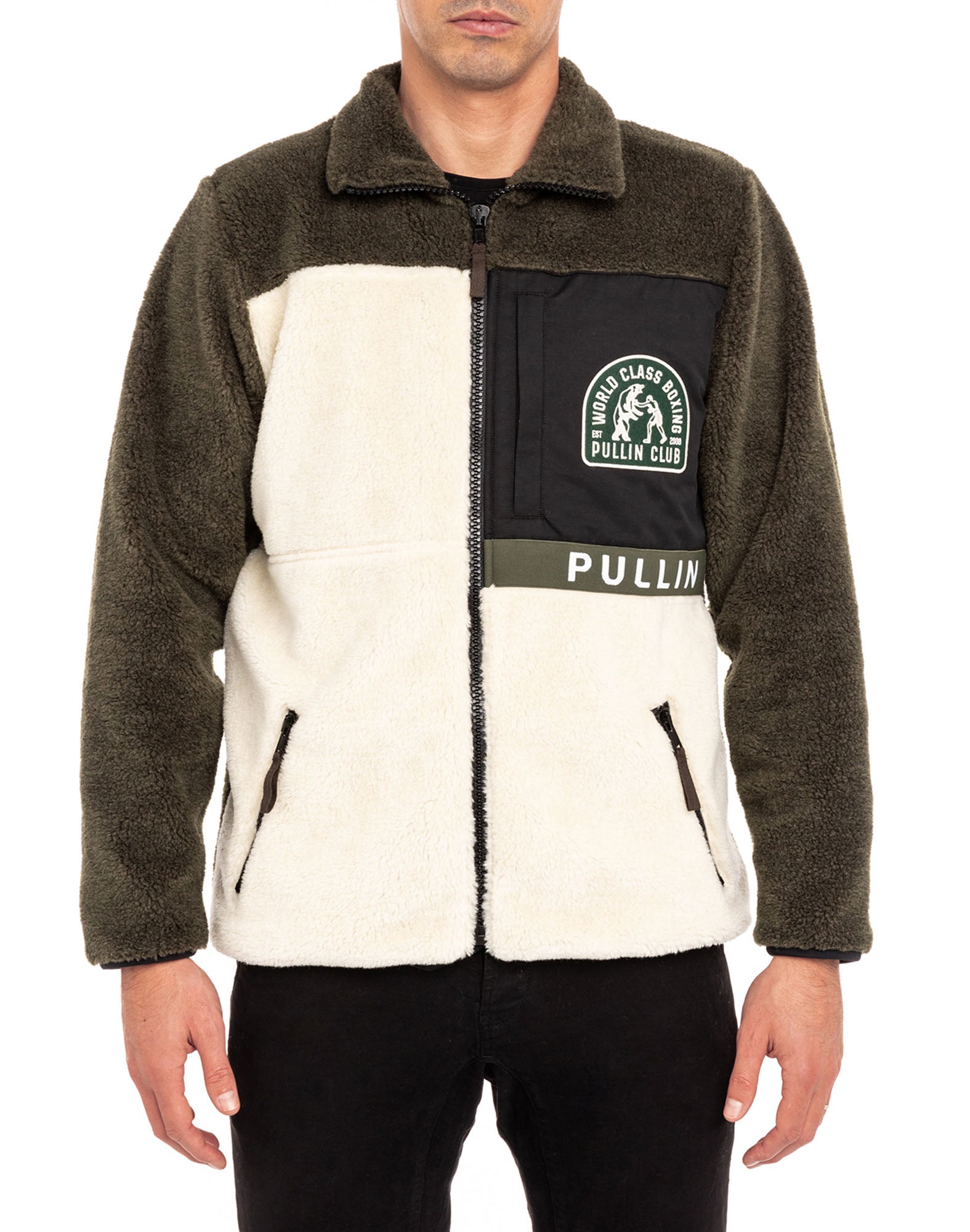 veste sherpa boxing PULLIN en polyester