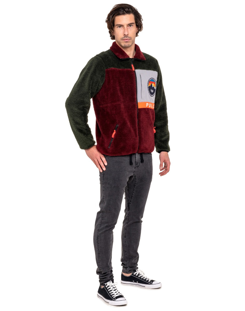 veste homme artik brick PULLIN en polyester