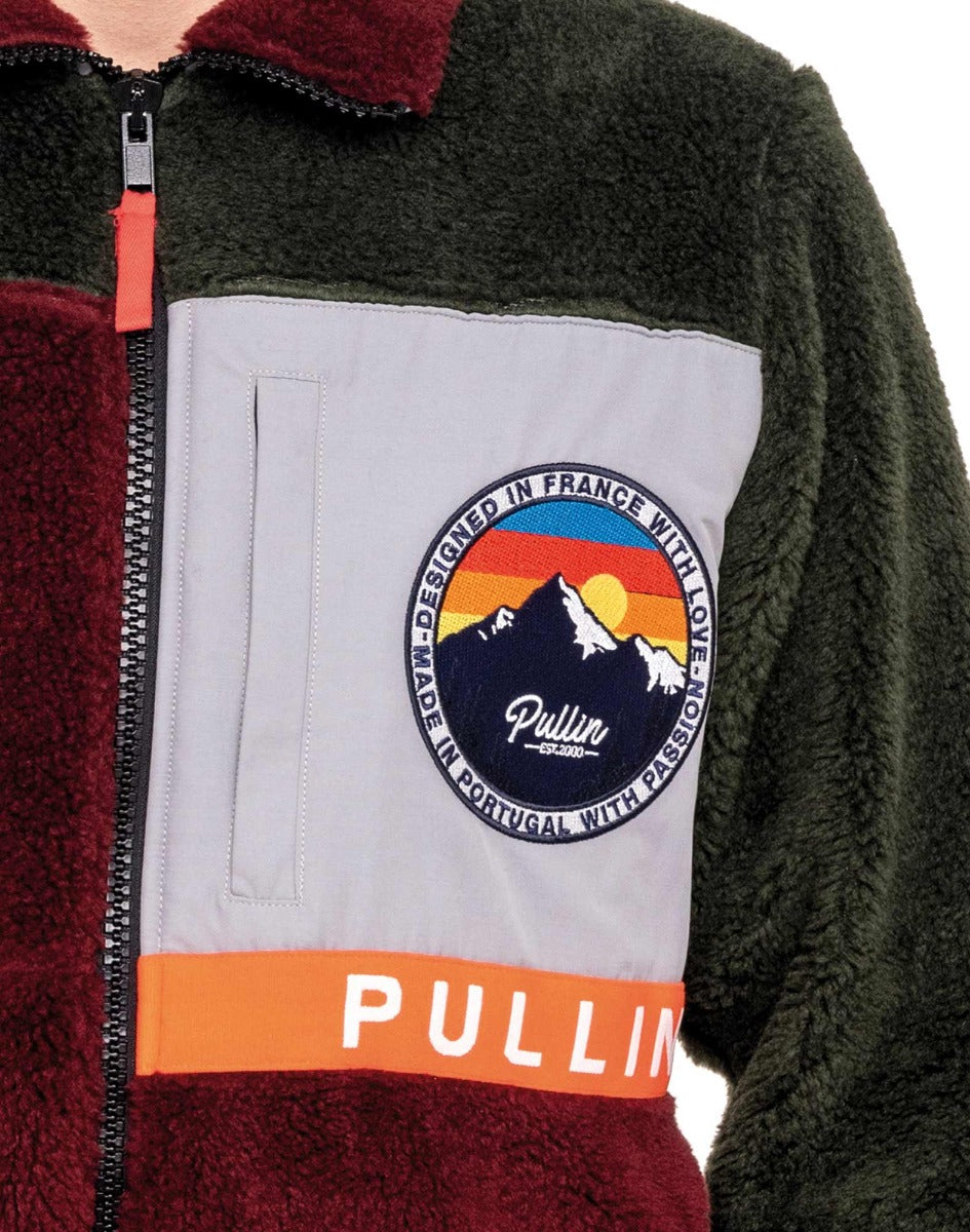 veste homme artik brick PULLIN en polyester