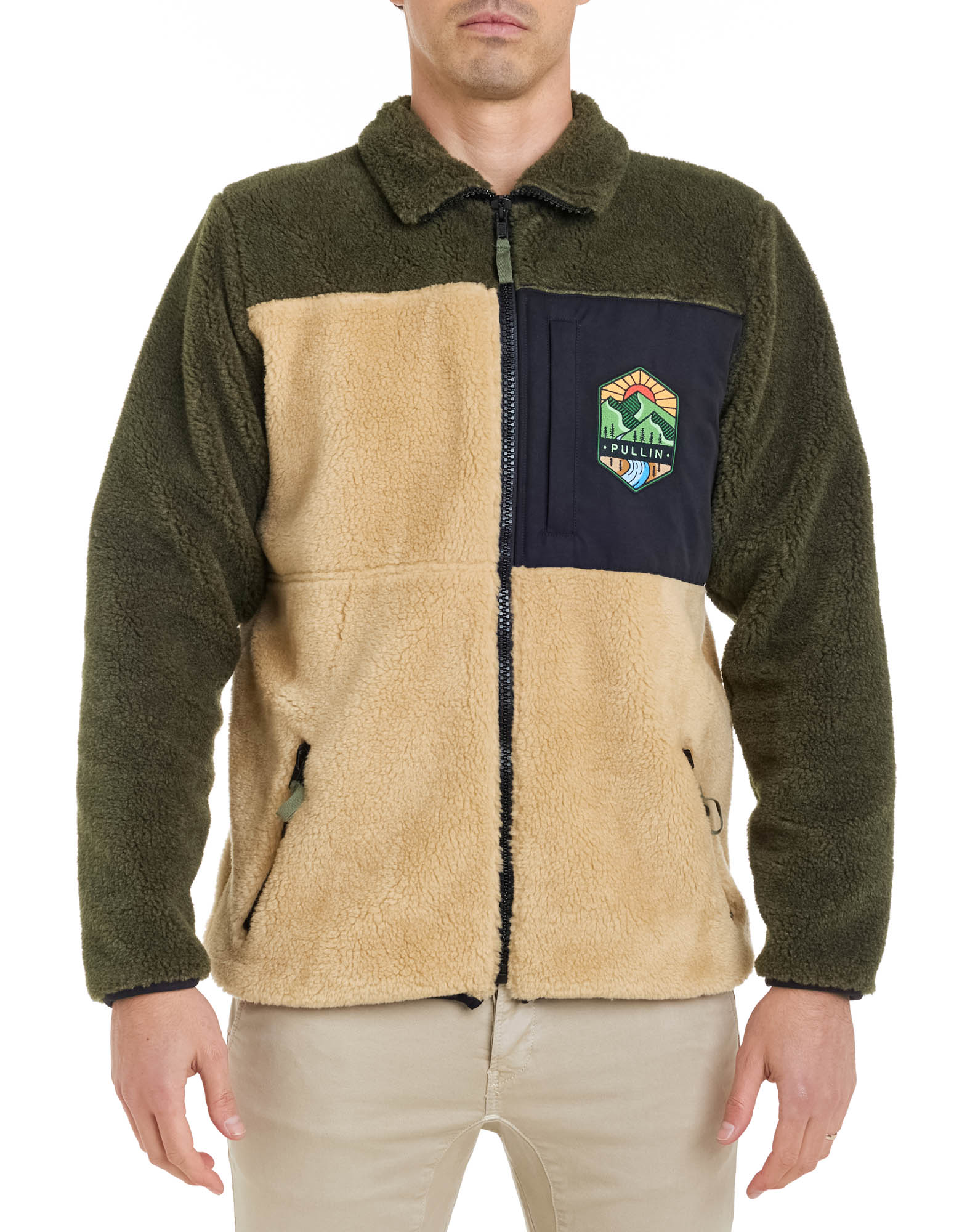 veste sherpa charvet PULLIN en polyester