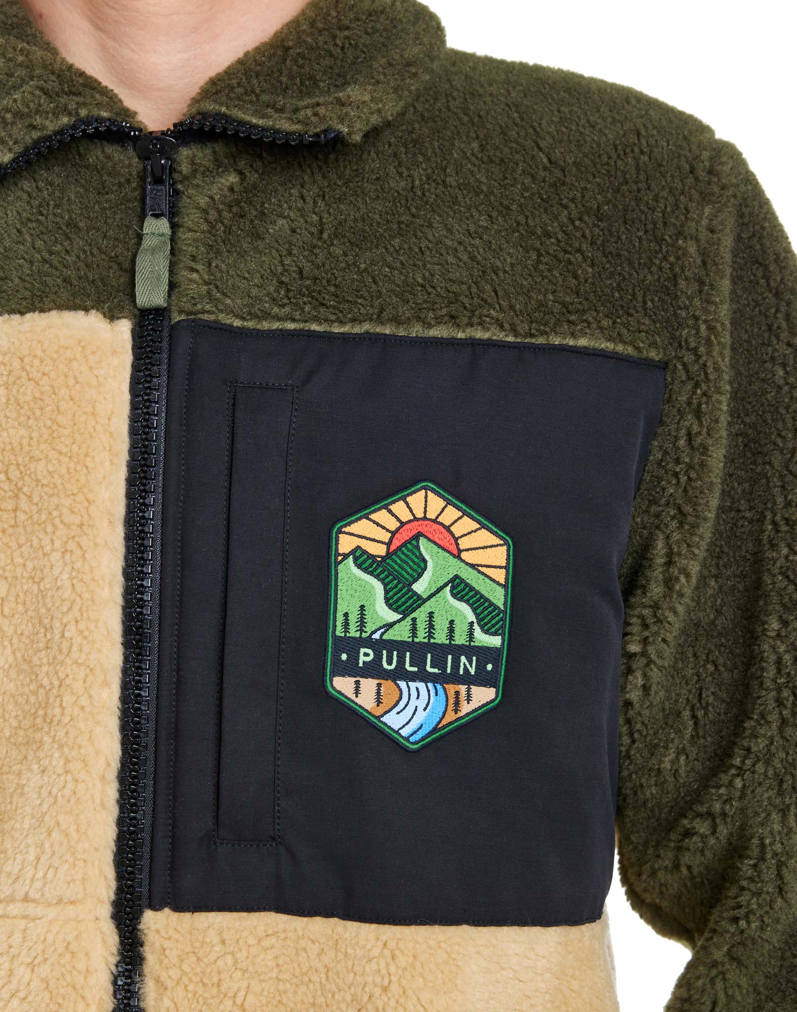 veste sherpa charvet PULLIN en polyester