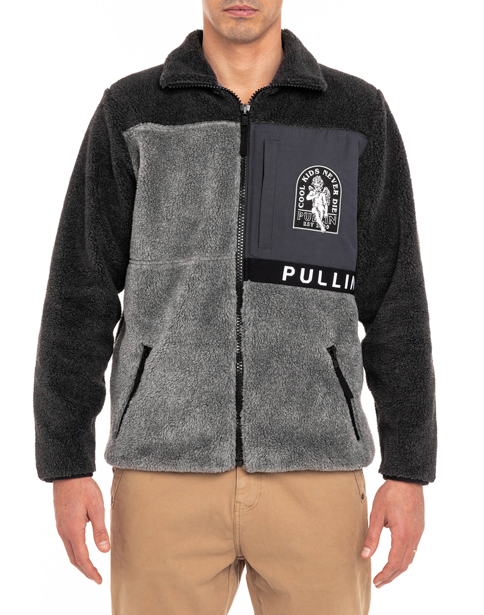 veste sherpa coolkids PULLIN en polyester