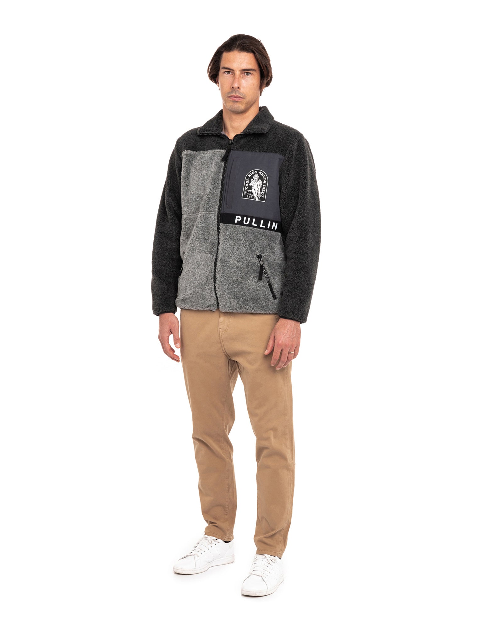 veste sherpa coolkids PULLIN en polyester