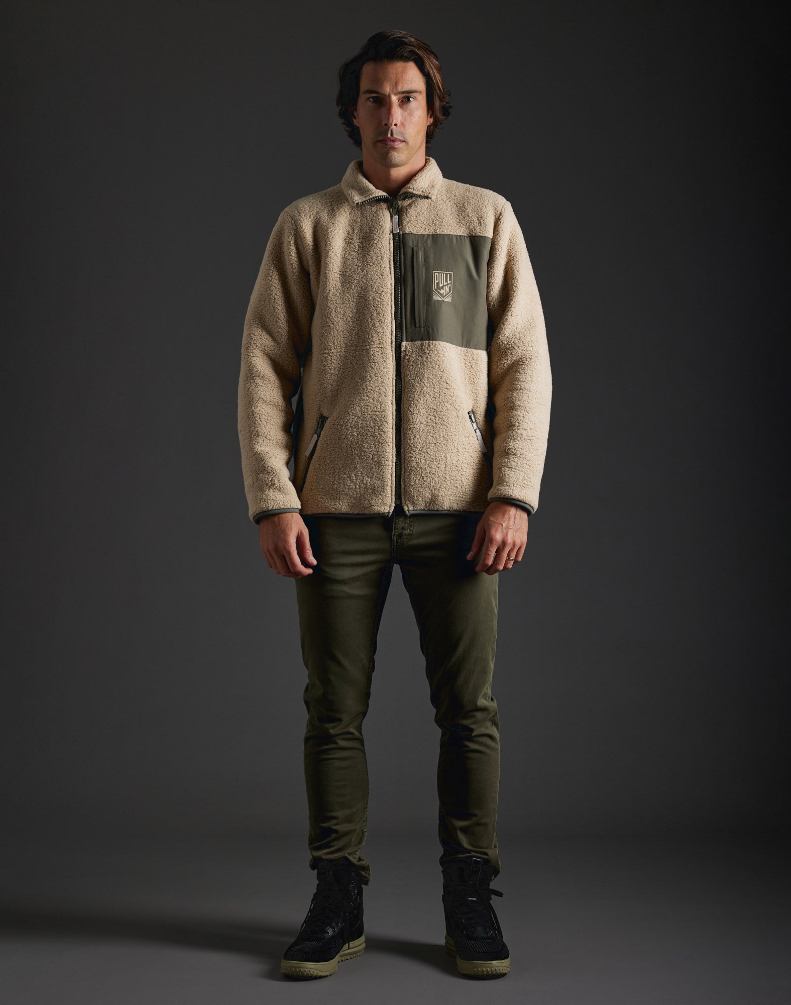 veste sherpa corebaye PULLIN en polyester