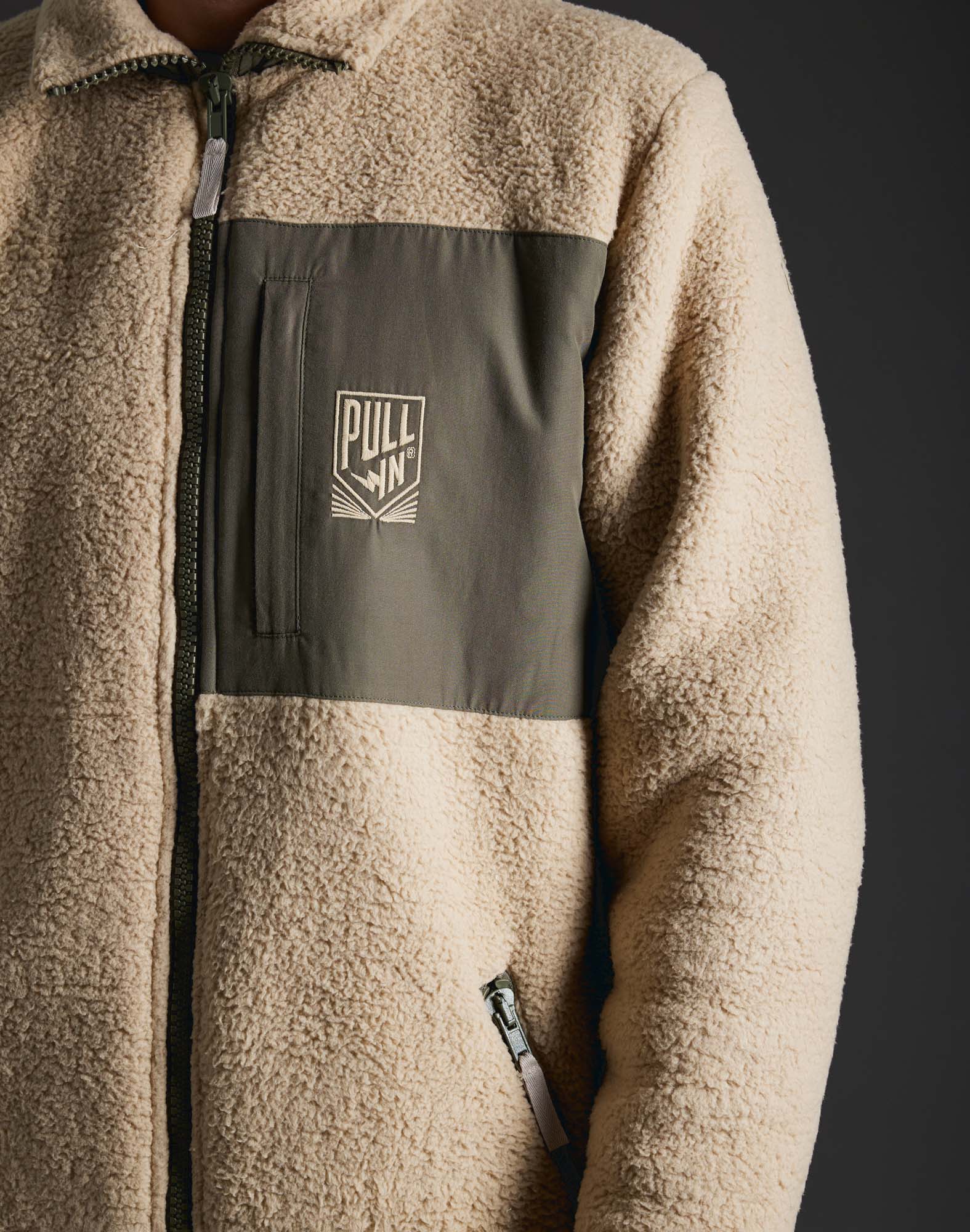 veste sherpa corebaye PULLIN en polyester