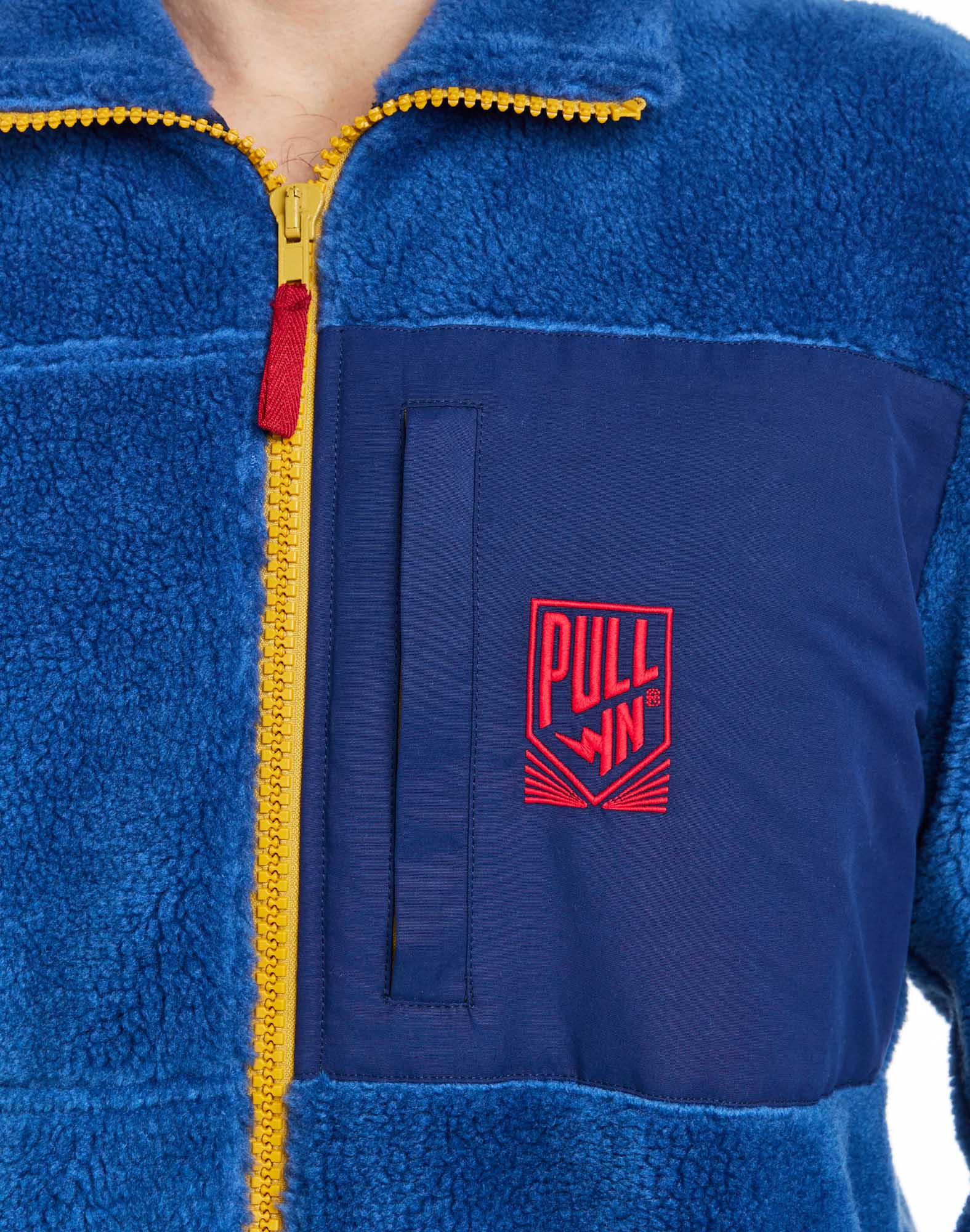 veste sherpa coreblue PULLIN en polyester