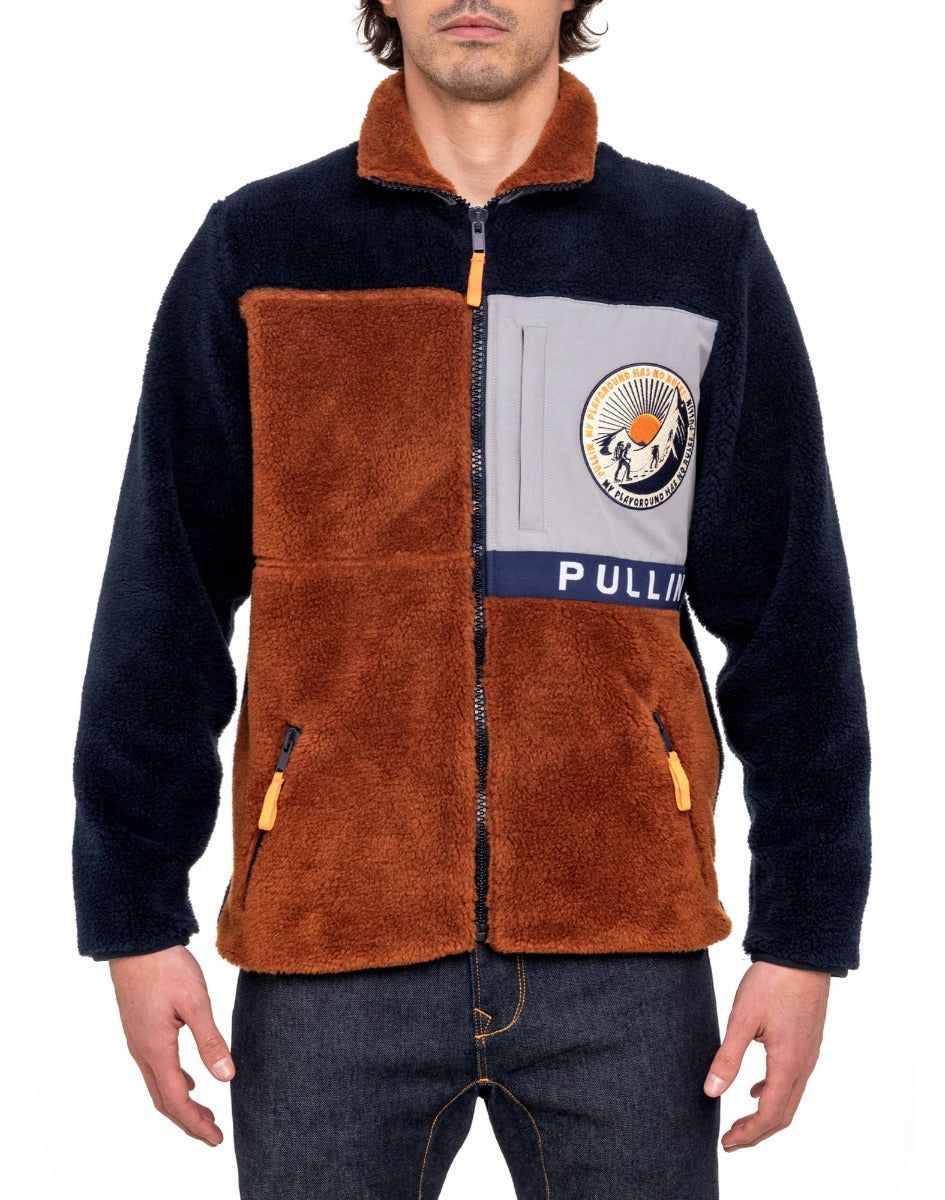 veste homme artik denim PULLIN en polyester