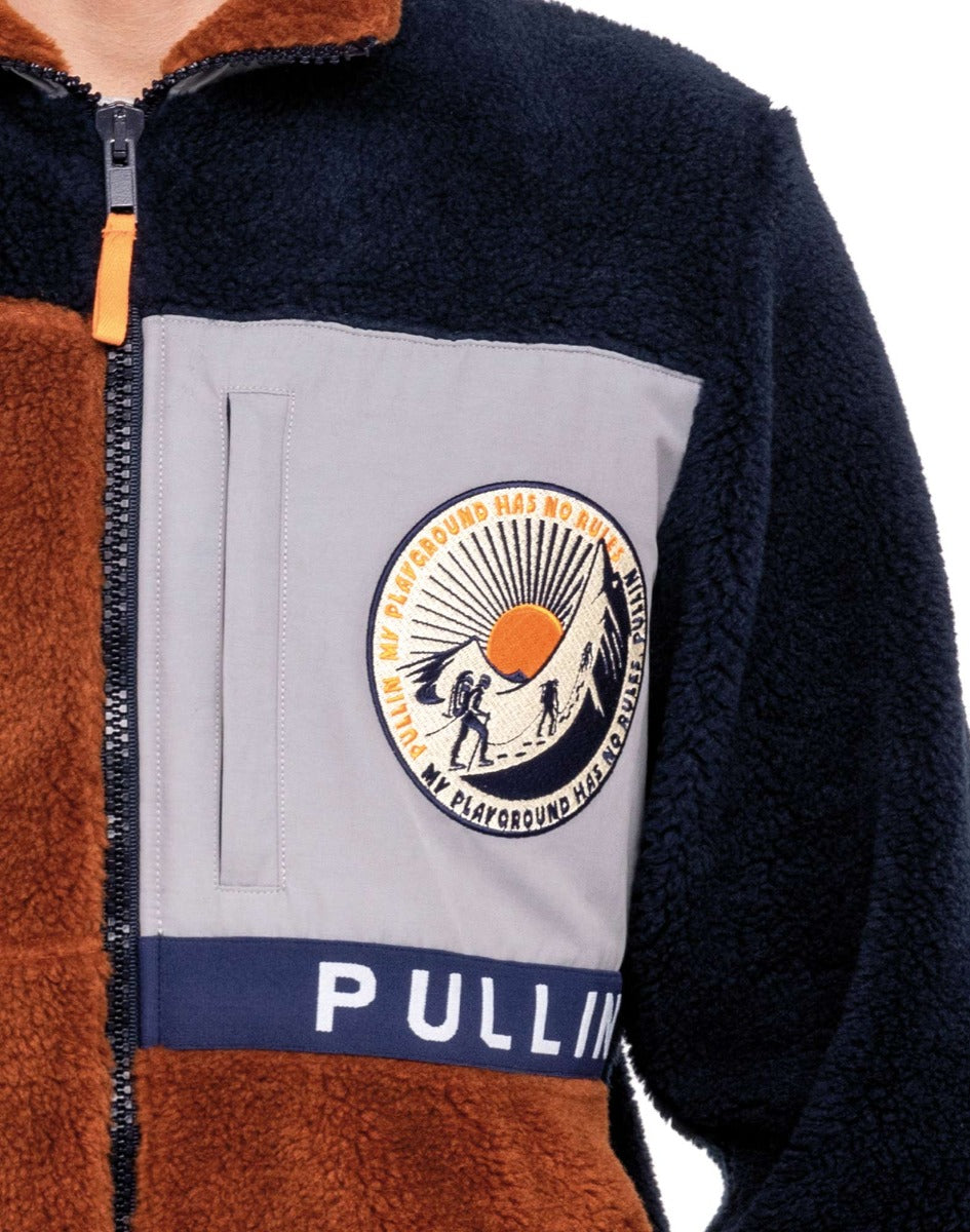 veste homme artik denim PULLIN en polyester