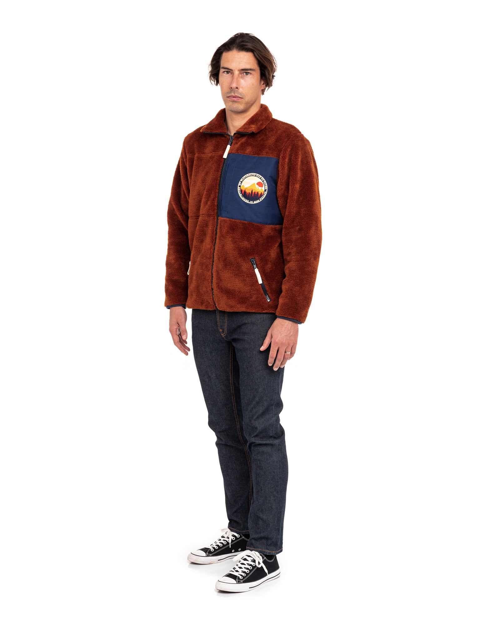 veste sherpa goldenbrow PULLIN en polyester