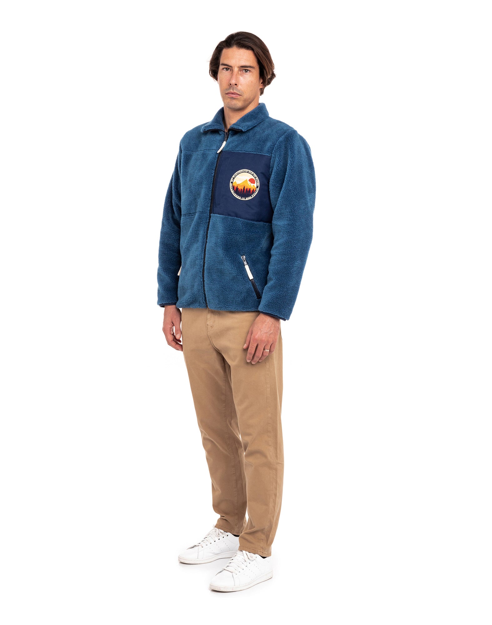 veste sherpa goldendusk PULLIN en polyester