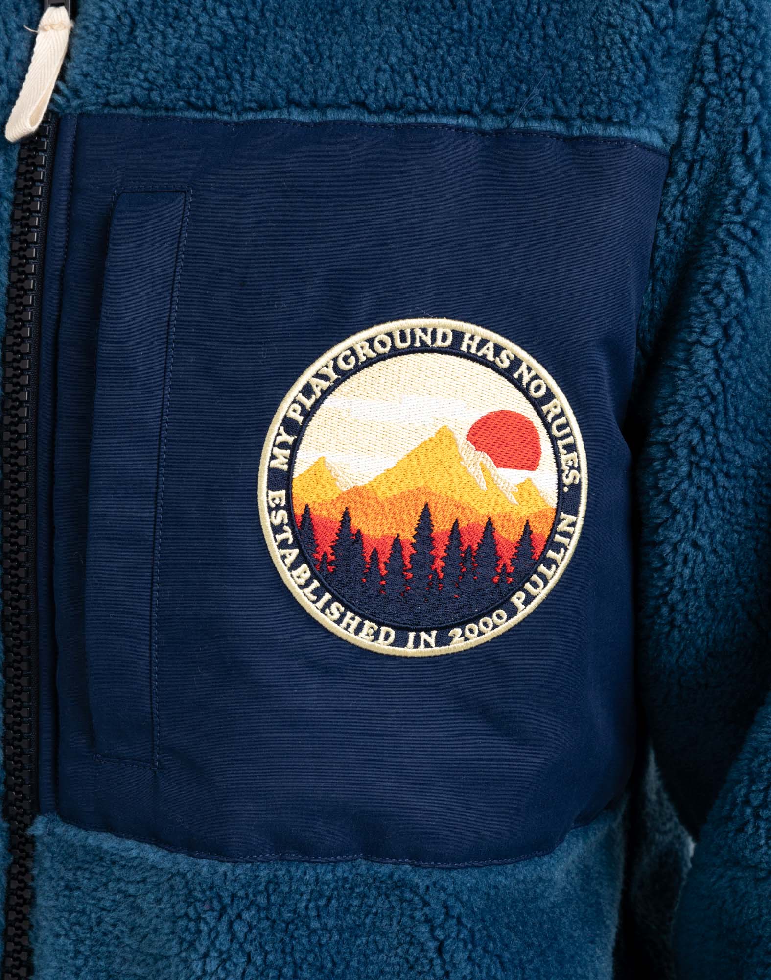 veste sherpa goldendusk PULLIN en polyester