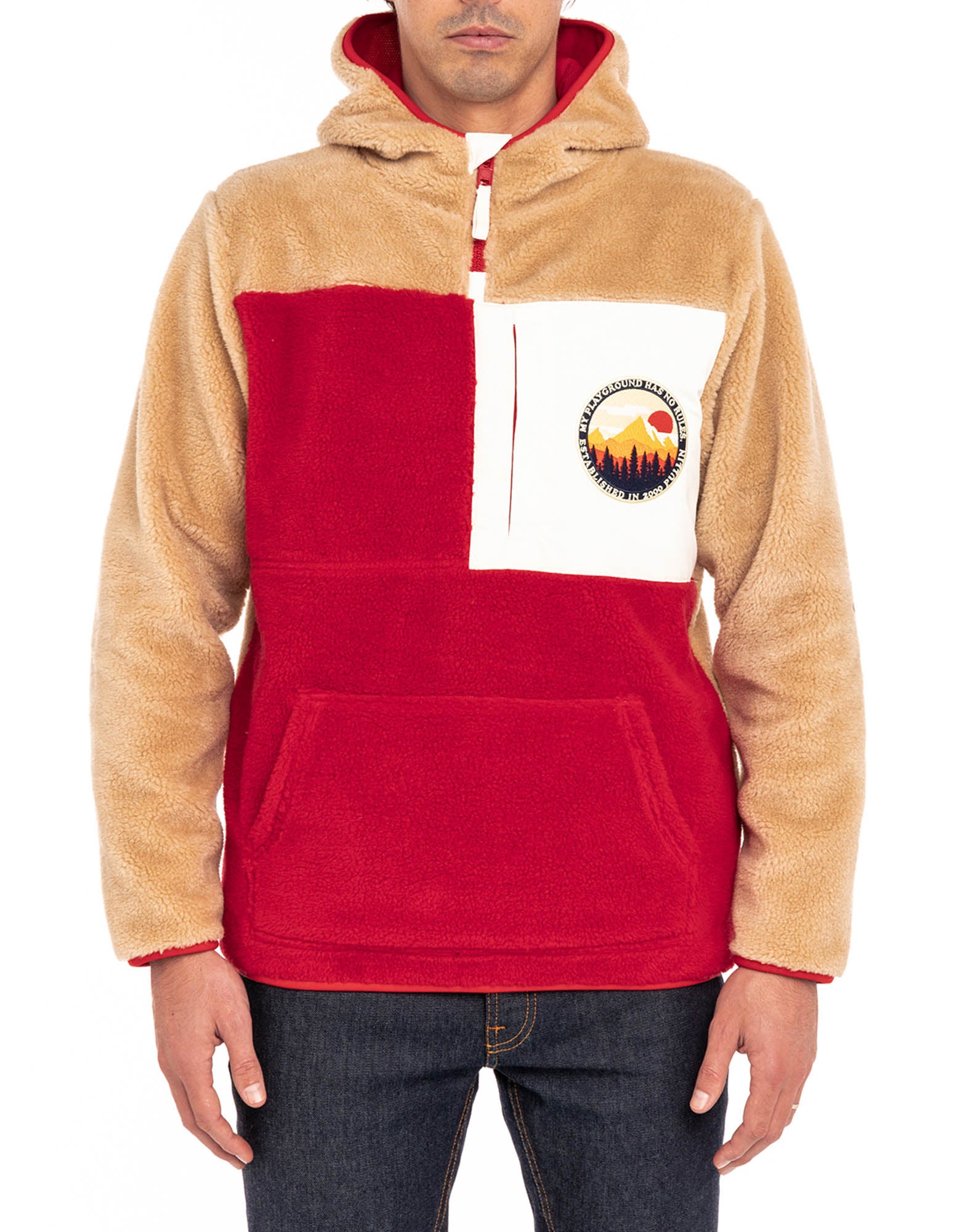 veste sherpa goldenhood PULLIN en polyester