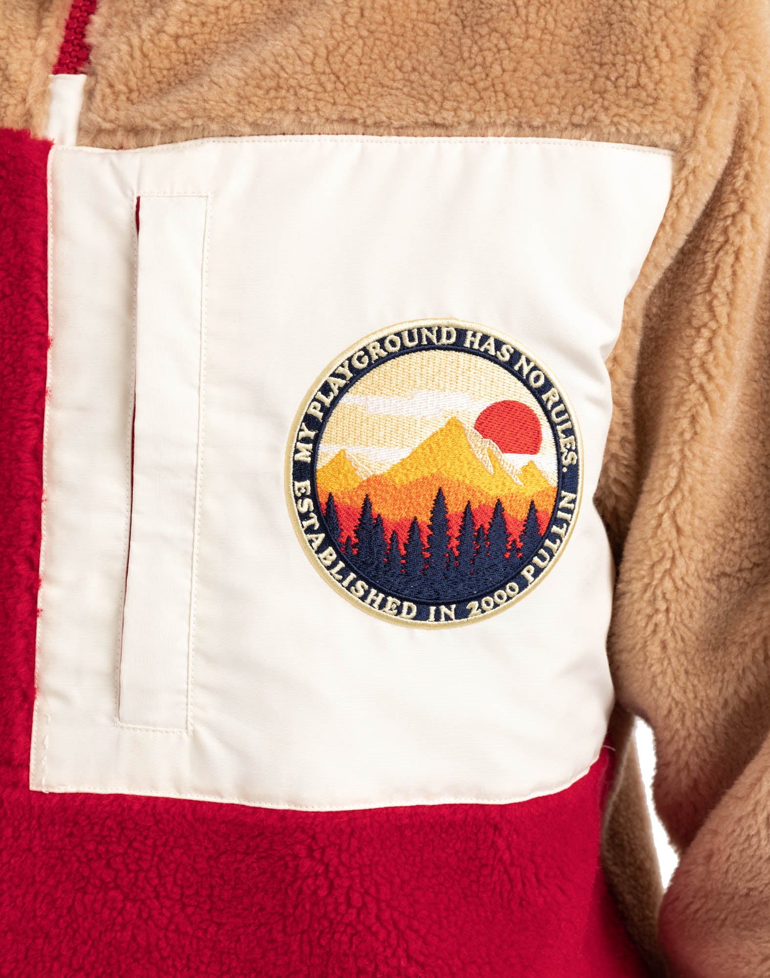 veste sherpa goldenhood PULLIN en polyester