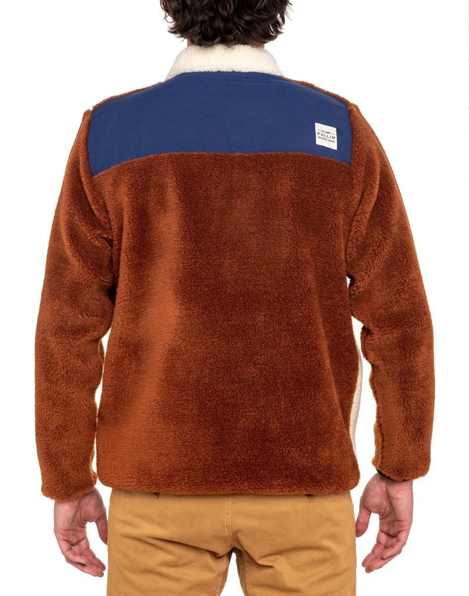 veste homme artik kamel PULLIN en polyester