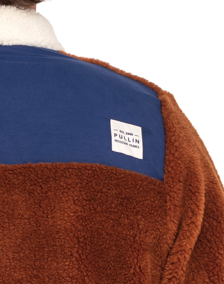 veste homme artik kamel PULLIN en polyester