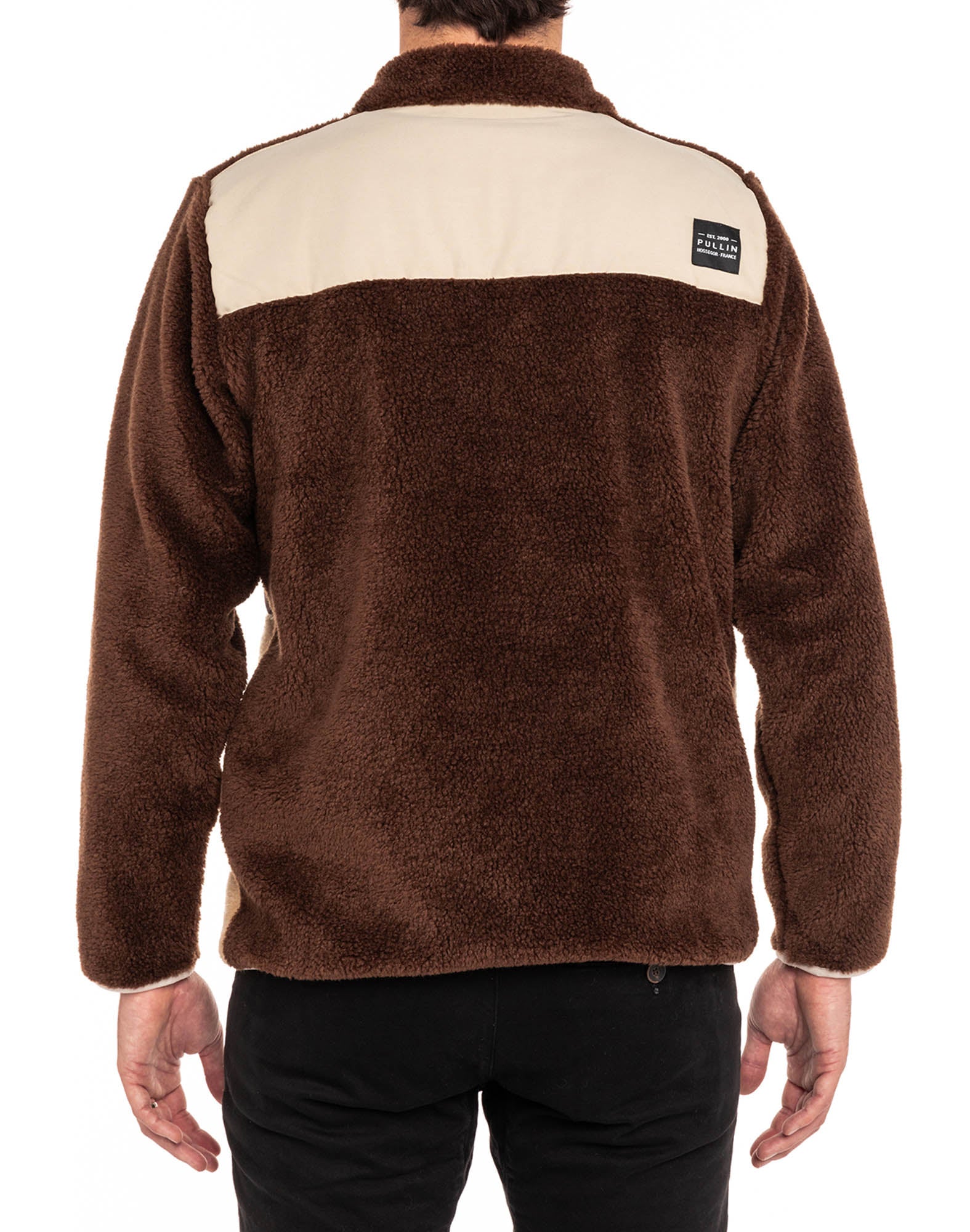 veste sherpa tigerbrown PULLIN en polyester