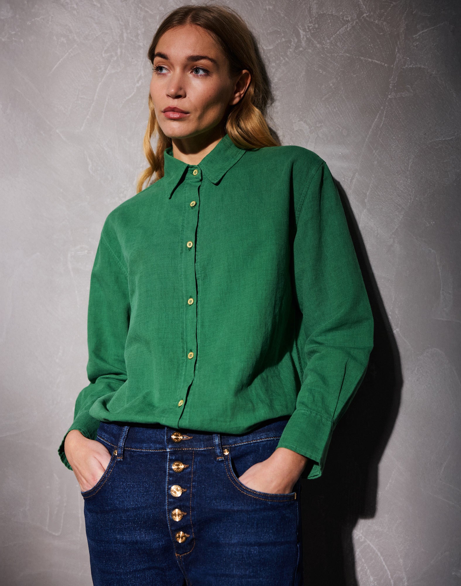 chemise lin kasmir PULLIN en lin