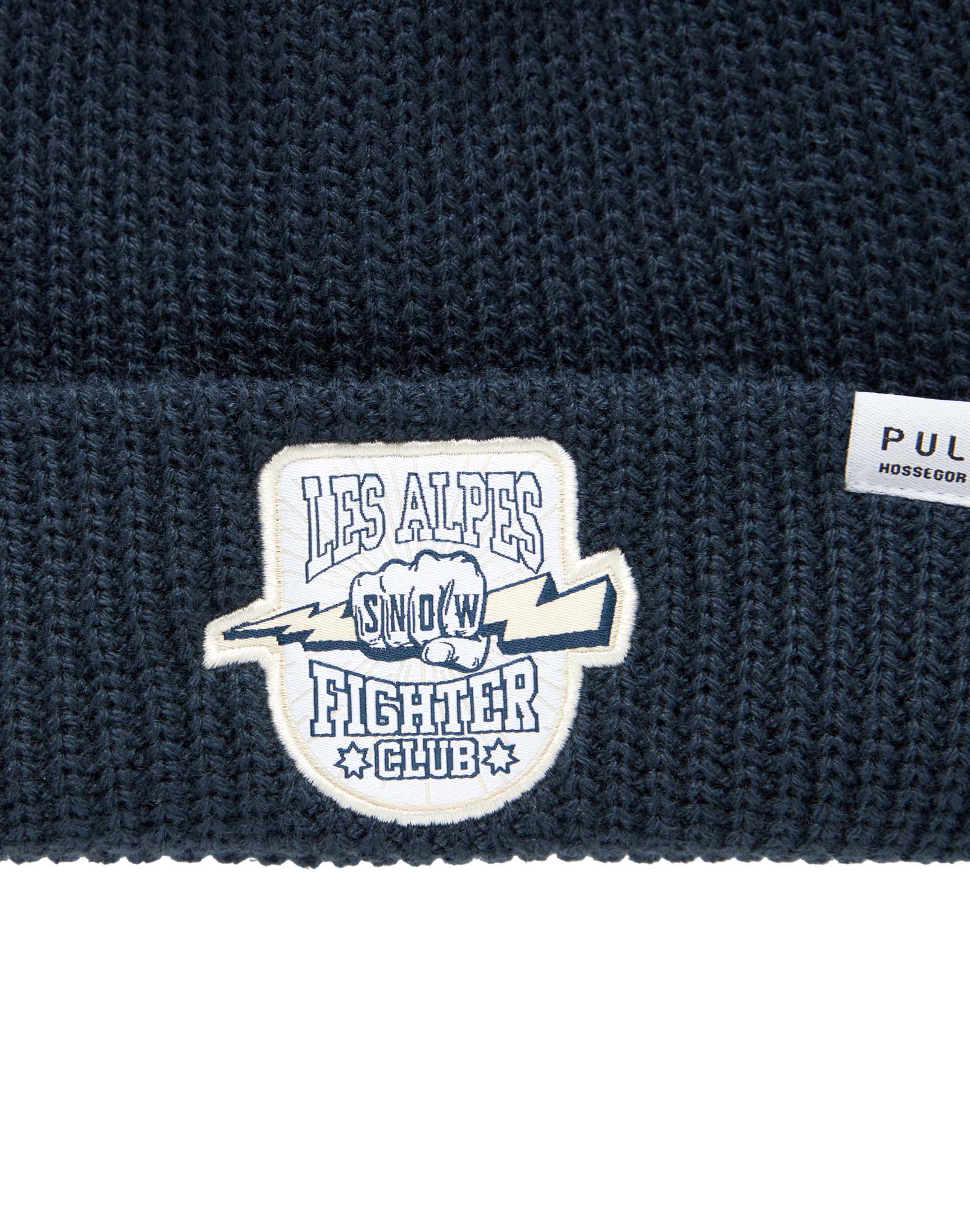 bonnet blue PULLIN en acrylic