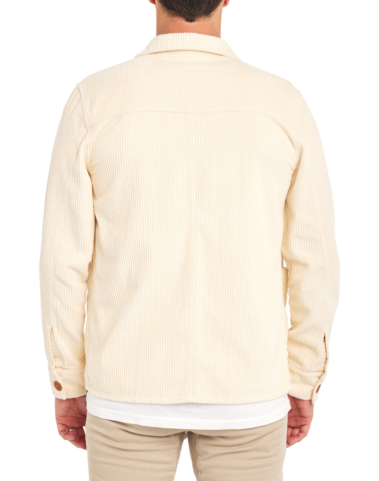 veste velours papyrus PULLIN en coton