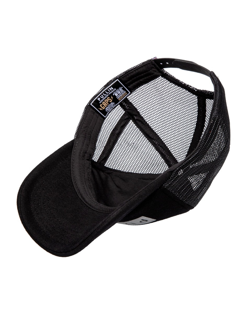 casquette trucker black21 PULLIN en coton
