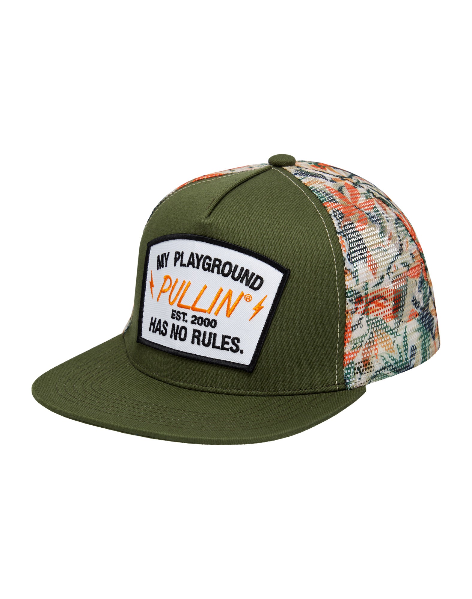 casquette trucker exotico PULLIN en polyester