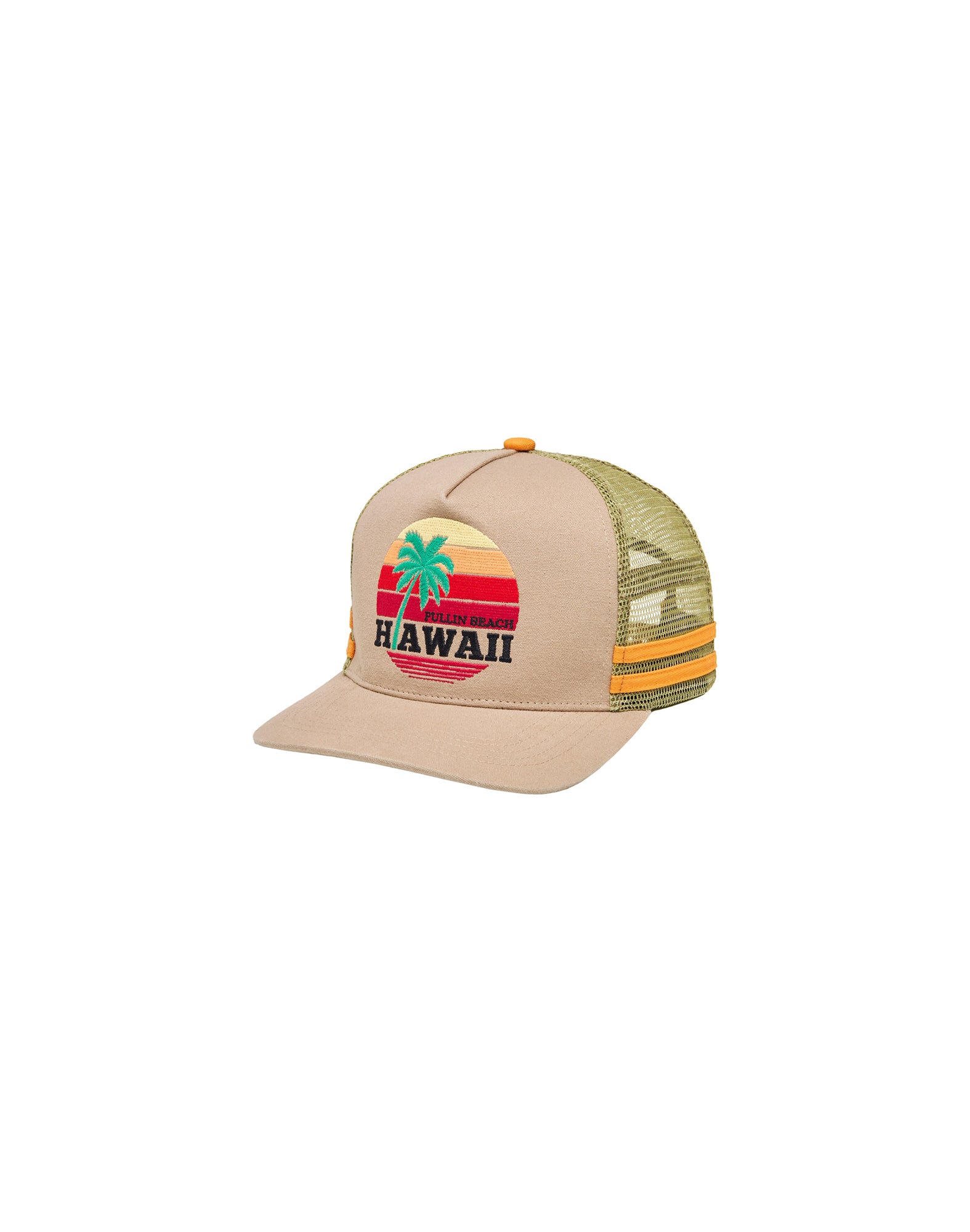 Casquette Trucker Vintage - Hawaiian Tiki Bar, David & Goliath, Bleue, Ajustable