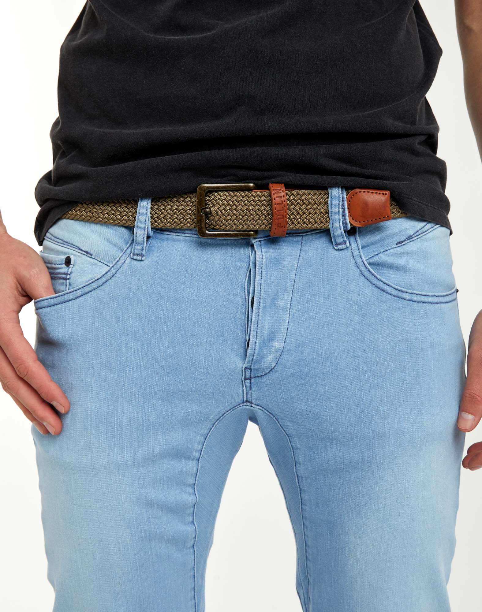 ceinture stretch green PULLIN