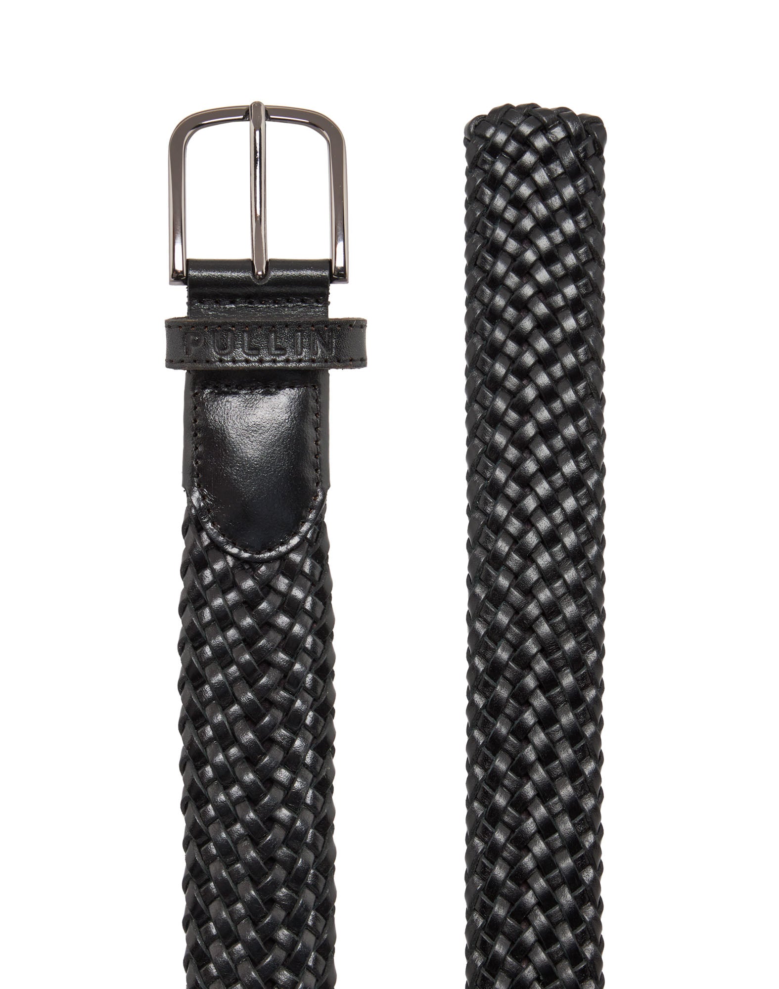ceinture cuir black PULLIN