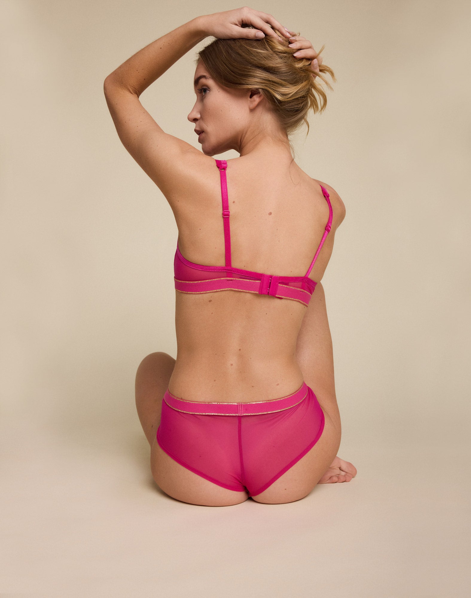 culotte cheeky fuschy PULLIN en polyamide