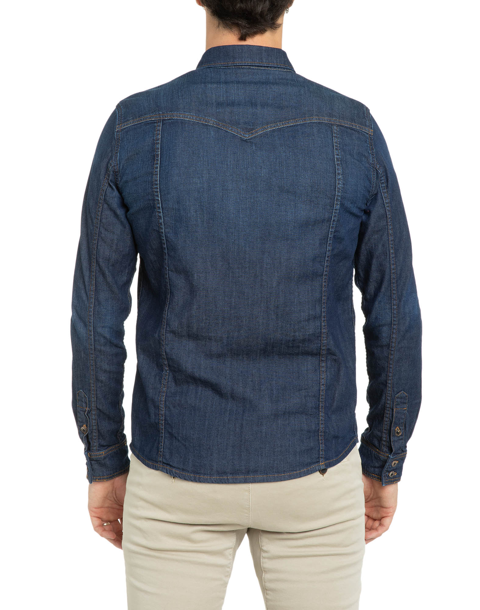 chemise blue PULLIN en coton