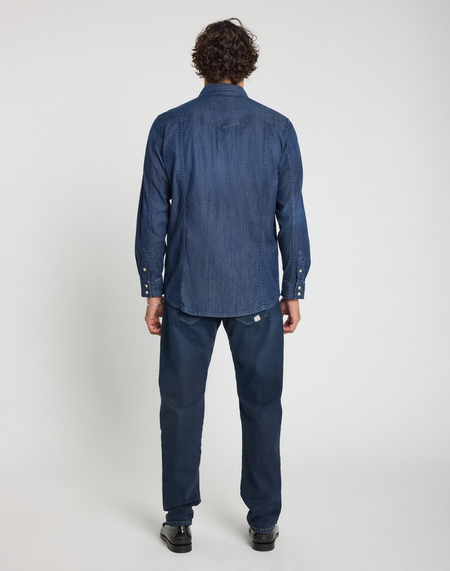 chemise mixte homme blue PULLIN en coton