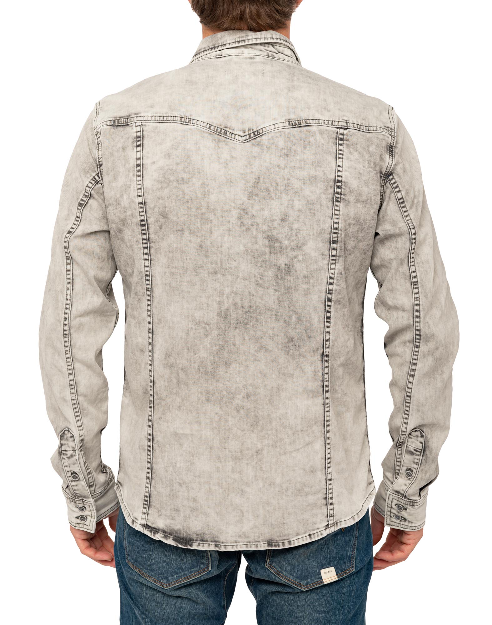 chemise mixte coldgrey PULLIN en coton
