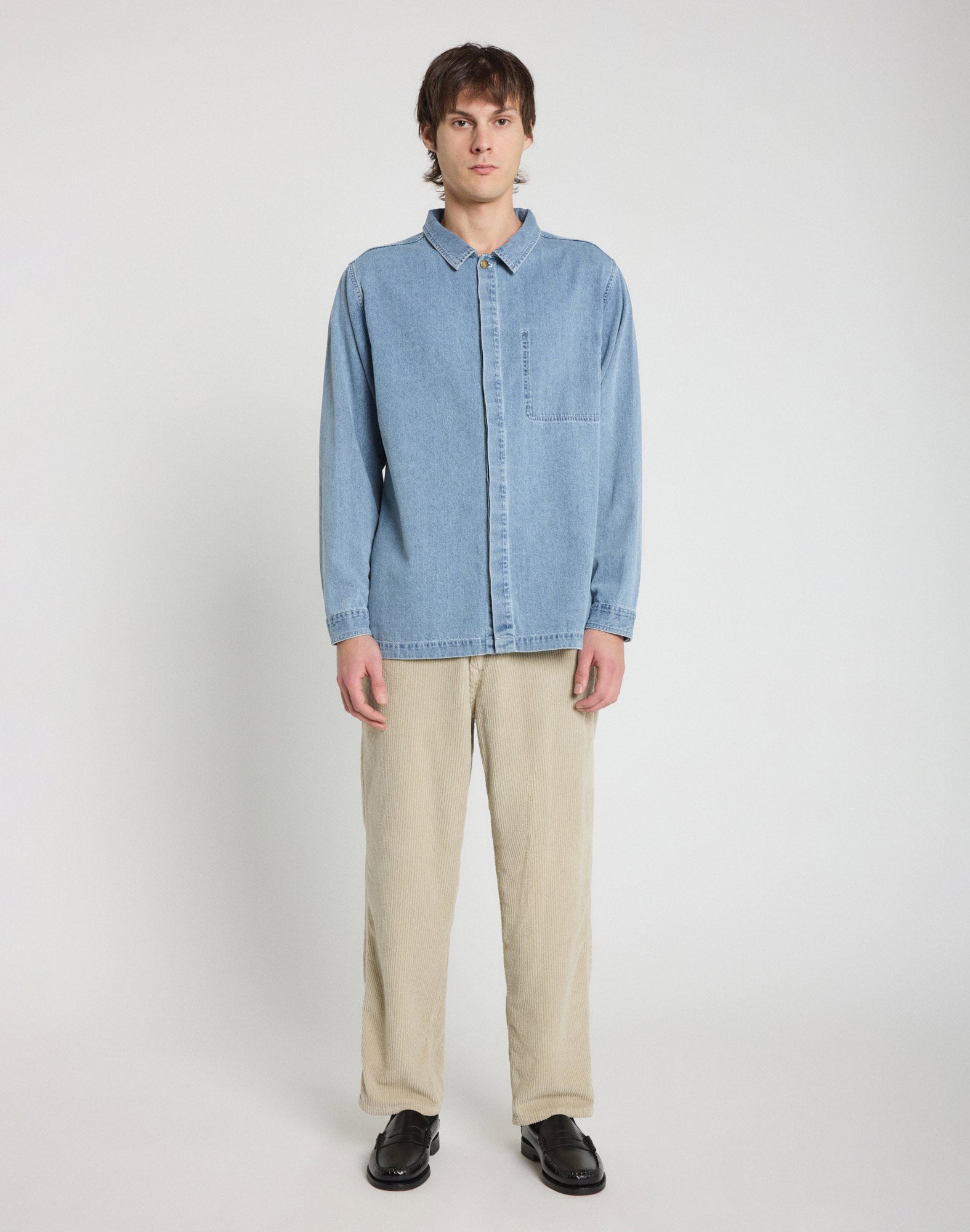 chemise mixte homme denimlight PULLIN en coton