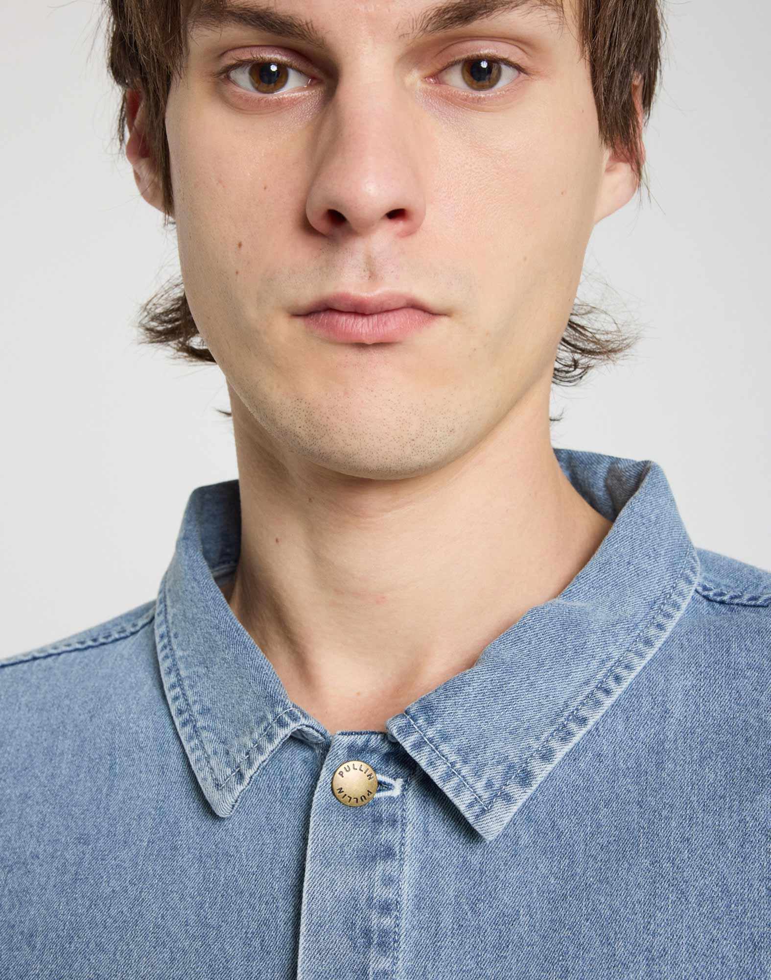 chemise mixte homme denimlight PULLIN en coton